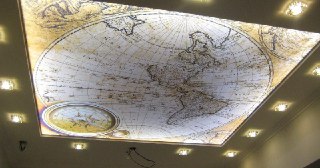 Натяжной потолок с фотопечатью Гатчина, цена от 6324 руб.