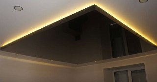 Натяжной потолок с подсветкой Гатчина, цена от 2140 руб.
